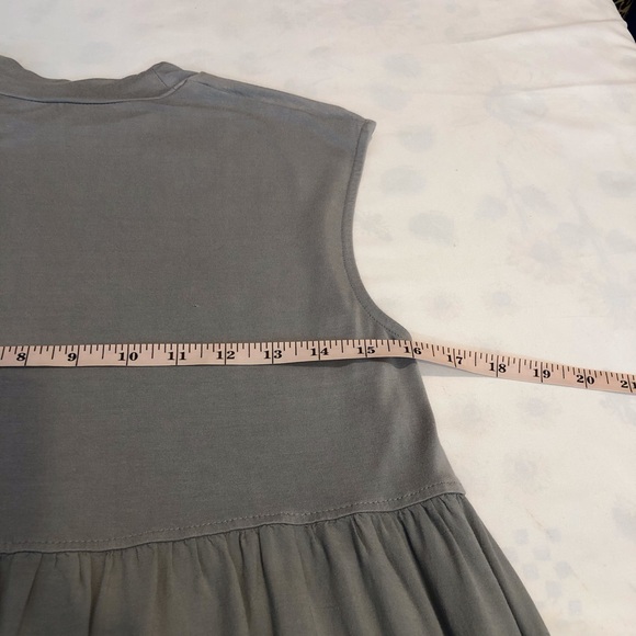 Love Scarlett Gray Sleeveless Baby Doll Top - Picture 12 of 16